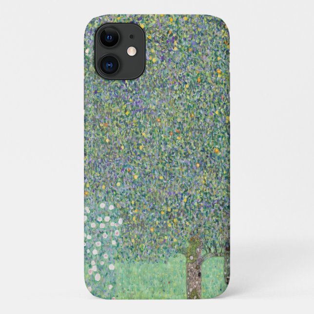 IPHONE CASE : GUSTAV KLIMT : ROSEBUSHES (Back)