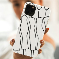 iPhone Case (Hand-drawn women 02)