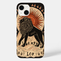 iPhone Case Leo Celestial Zodiac Art