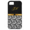 iPhone Case-Mate Case Gold Black