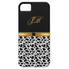 iPhone Case-Mate Case Gold Black