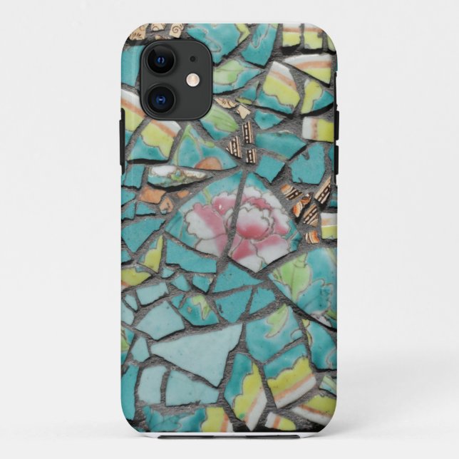 iphone case originally designed from a mosaic tile (Back)