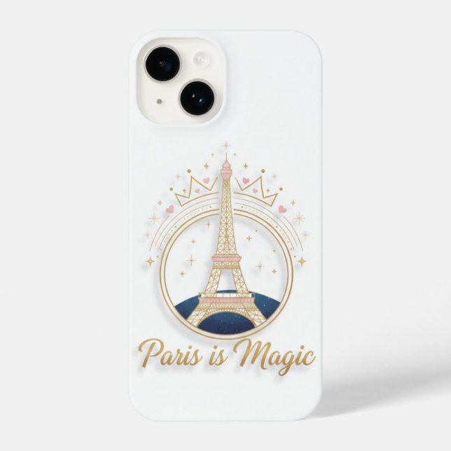 iPhone Case - Paris Elegant Eiffel Tower (Back)