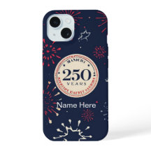 iPhone Case - Personalised Name Custom 250th