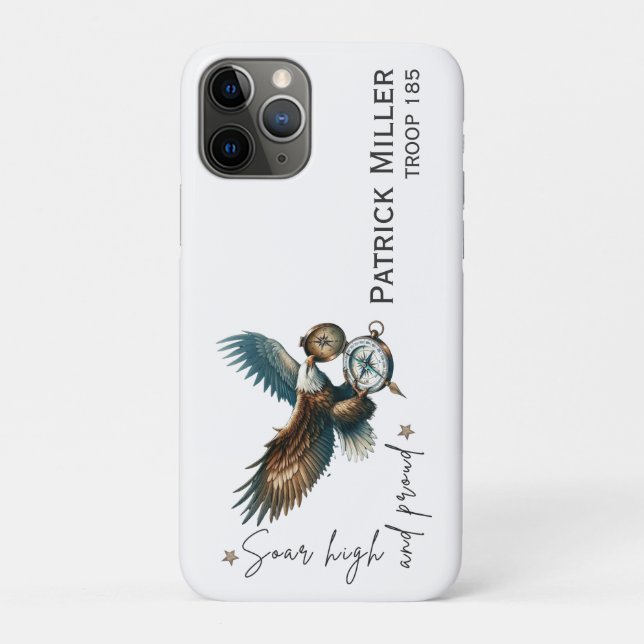 iPhone Case – Personalized Court of Honor Gift (Back)