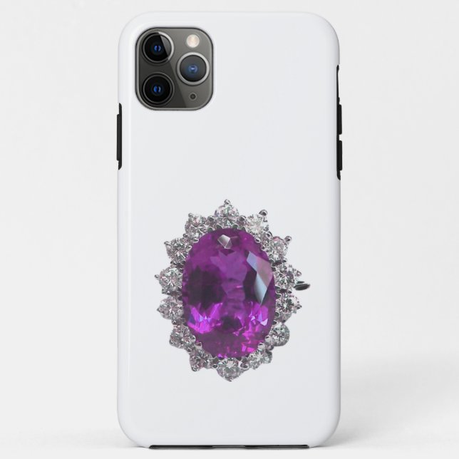 iPhone case Pink Tourmaline Ring AS IPhone Case (Back)