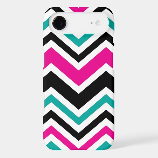 iPhone Case Retro Zig Zag Chevron Pattern (Back)