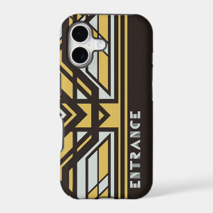 iPhone case SE/5/5s (Black)[Art Deco]