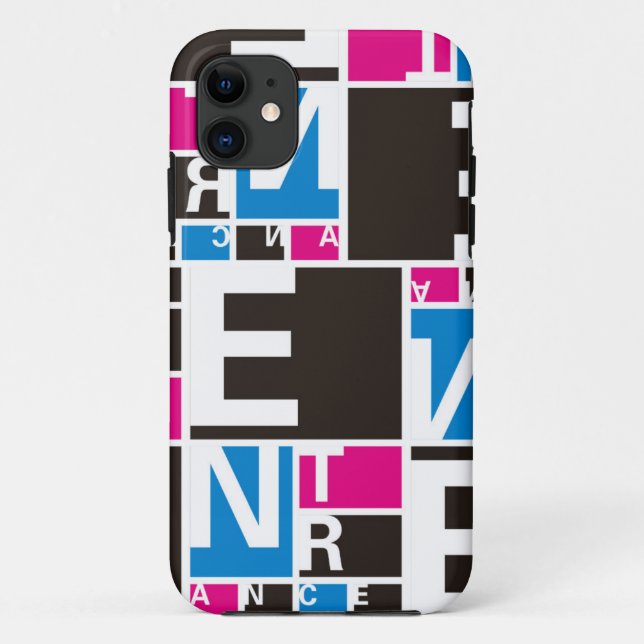 iPhone case SE/5/5s (Color)[Grid] (Back)