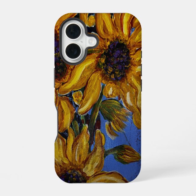 iPhone Case Sunflowers (Back)