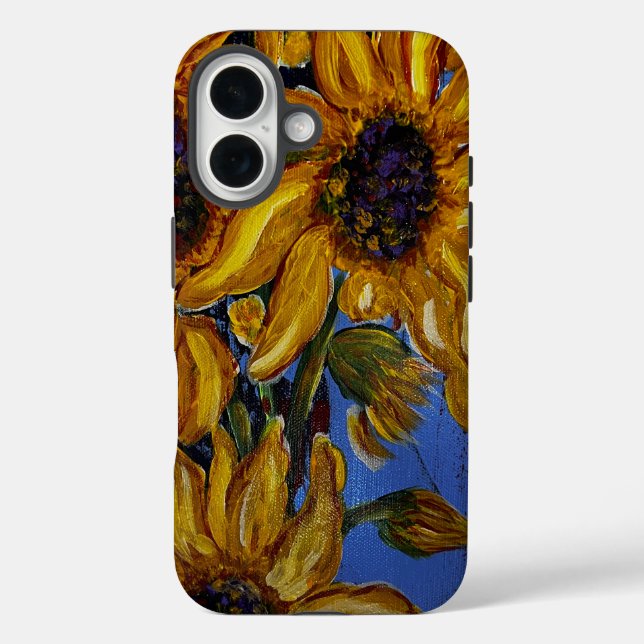 iPhone Case Sunflowers (Back)