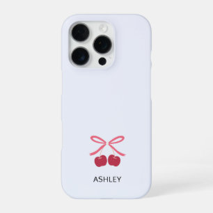 iPhone Case Sweet Cherry Bow Cute Phone Cover