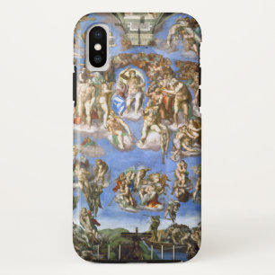 iPhone Case The Last Judgment Fresco by Michelange