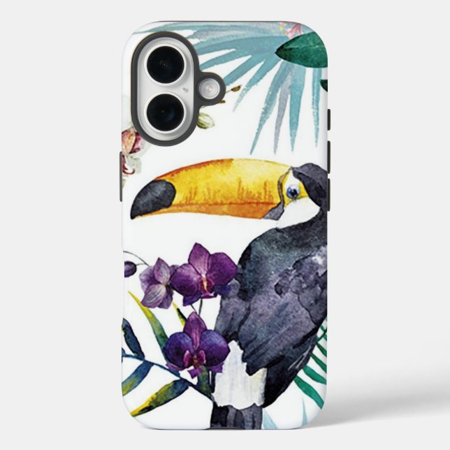 iPhone Case - Tropical Bird (Back)