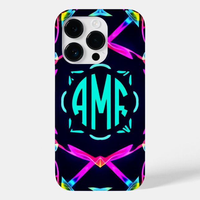 iPhone Case with Customisable Monogram (Back)