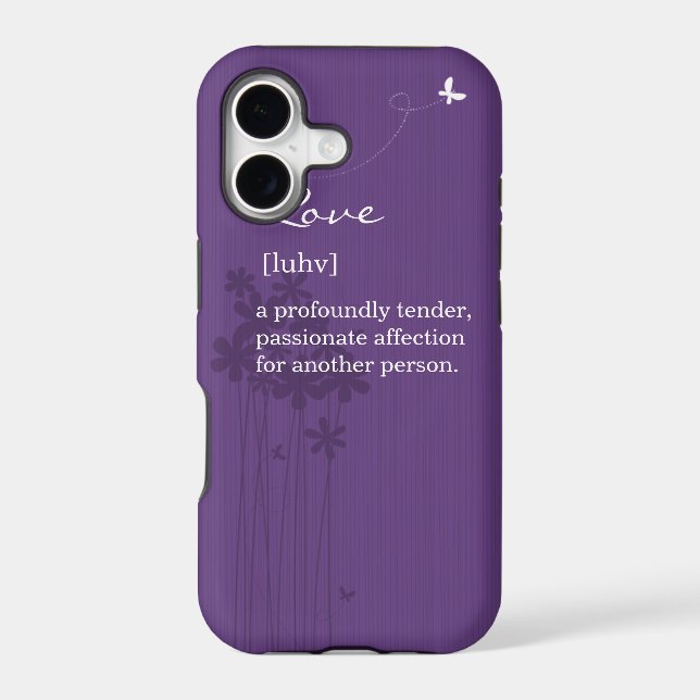 iPhone Case with Definition (Back)