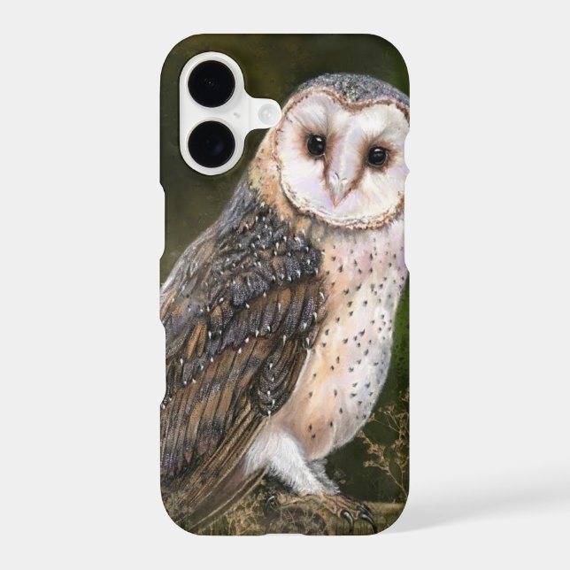 iPhone Case with Owl (Back)