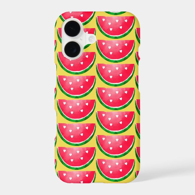 iPhone case with piece of watermelon (Back)
