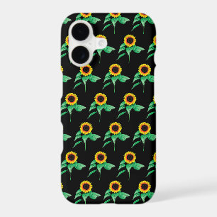 iPhone Case with Sunflowers