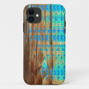 iPhone Case Wood Aztec Wooden iPhone 6 case