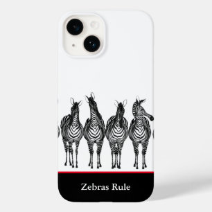 iPhone Case-Zebras Rule Case-Mate iPhone 14 Case