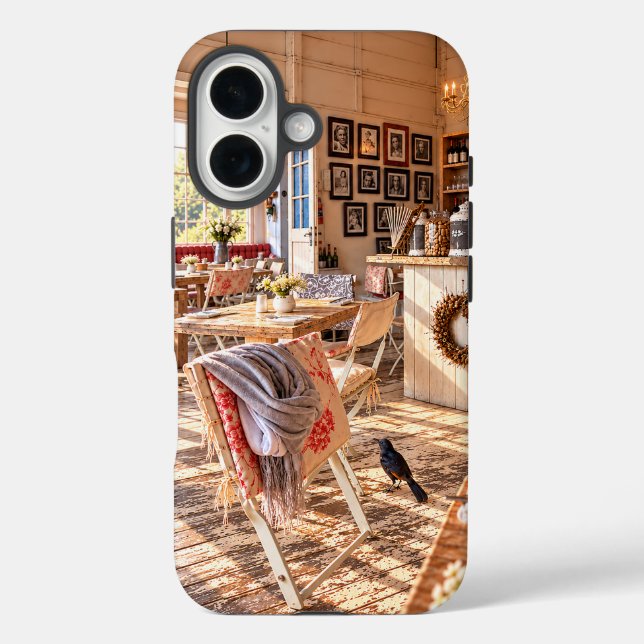 IPhone Casemate - Cafe Print Case-Mate iPhone Case (Back)