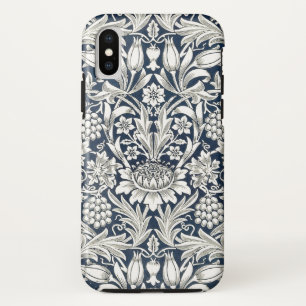iphone Cases - Blue White Flowers William Morris