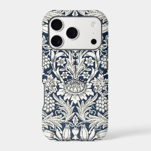 iphone Cases - Blue White Flowers William Morris