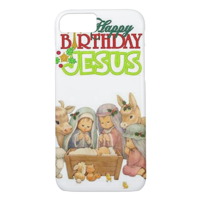IPhone Cases Christmas Jesus (Back)