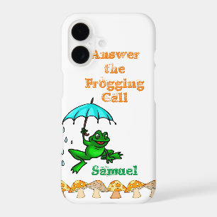 IPhone Cases Frog Mushroom