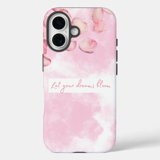 iPhone Cases "Let Your Dreams Bloom" (Back)