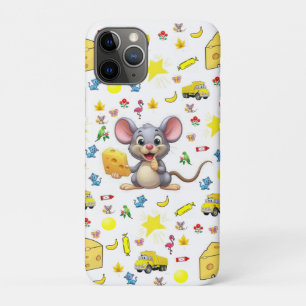 IPhone Cases Mouse Yellow Cheese Truck Stars Cat 