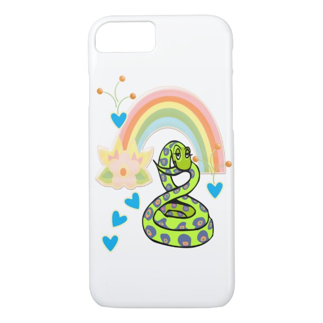 IPhone Cases Snake Rainbow (Back)