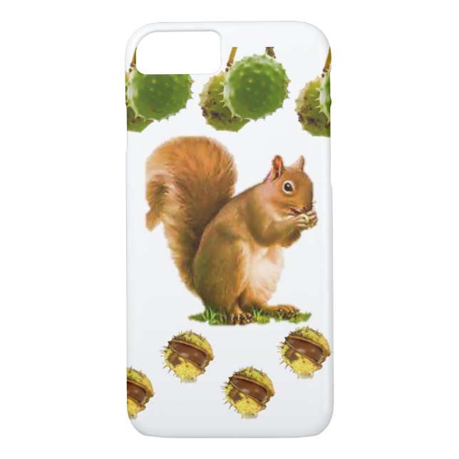 IPhone Cases Squirrel (Back)