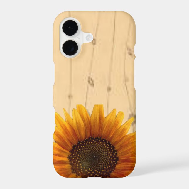 IPhone Cases Sunflowers (Back)