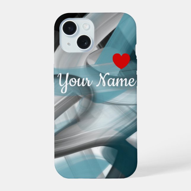 iPhone Cases Trend Abstract Blue Ocean  (Back)