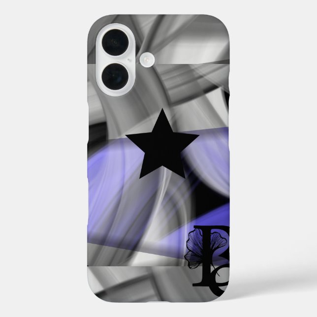iPhone Cases Trend Abstract Lavender Violet (Back)