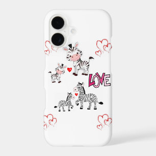 IPhone Cases Valentine's Day Zebra
