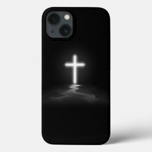 iPhone Christian Cross in the Mist Case-Mate iPhone Case