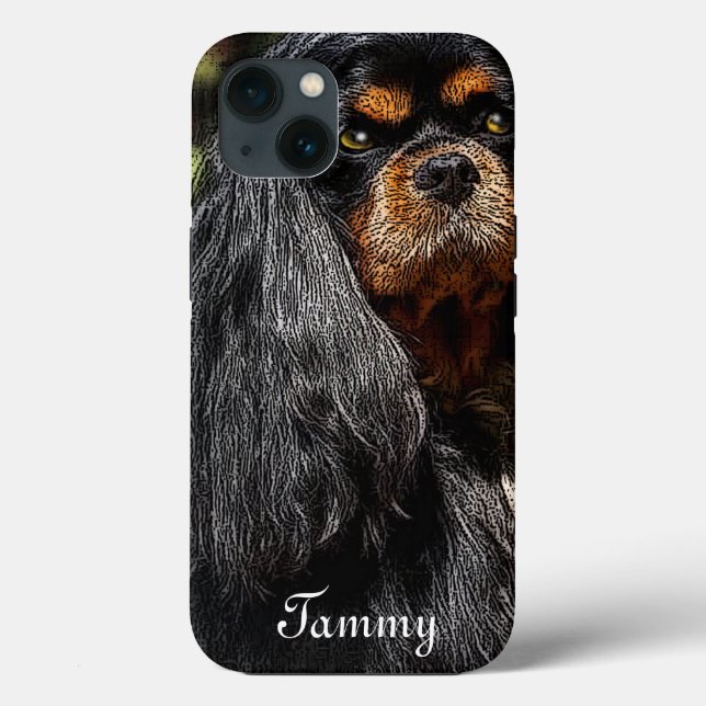 iphone cover, cavalier spaniel, iPhone 11 Cases (Back)