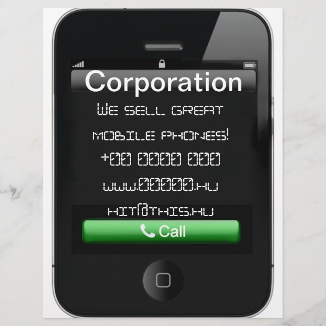 iPhone flyer (Front)