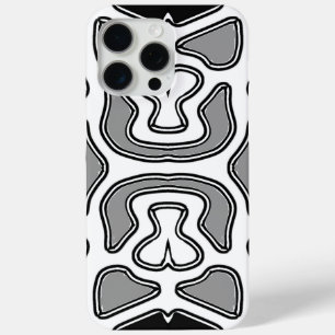 iPhone / iPad case, A vibrant white & black design 15 Pro Max Case