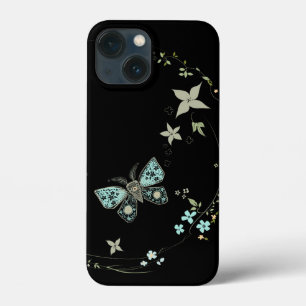 iPhone / iPad case Black Velvet Moth