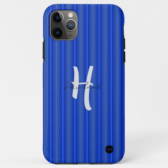 iPhone / iPad case Blue HAMbWG (Back)