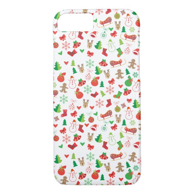 iPhone / iPad case Christmas XMAS decoration (Back)