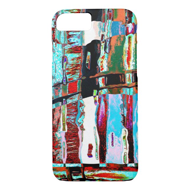 iPhone / iPad Case – Collapse Reflection Abstract  (Back)