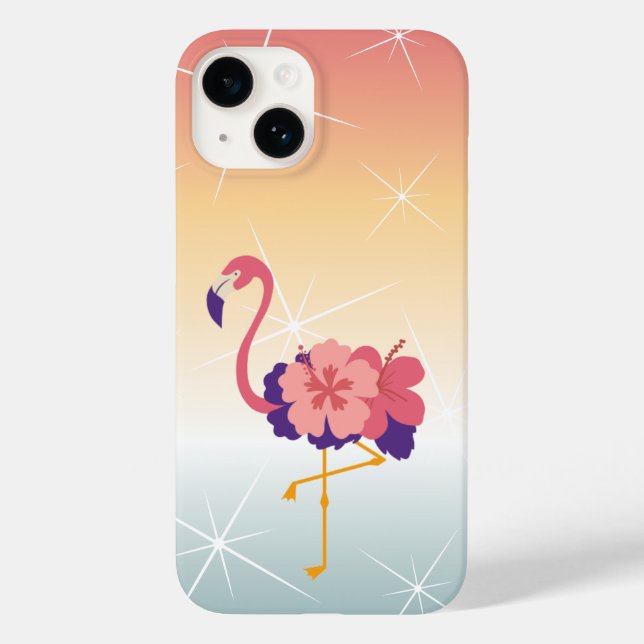 iPhone / iPad case Flamingo Sunset Collection (Back)