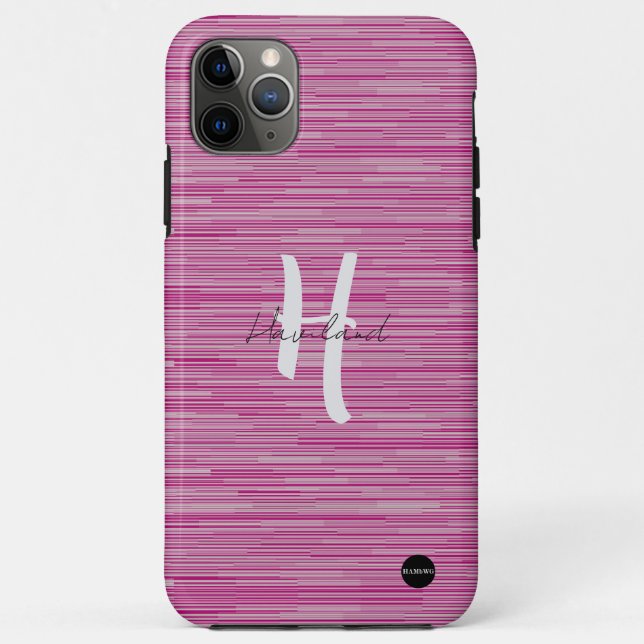 iPhone / iPad case Gradient Design HAMbWG (Back)