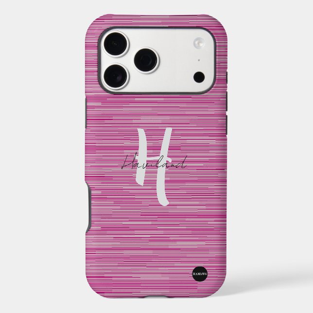 iPhone / iPad case Gradient Design HAMbWG (Back)