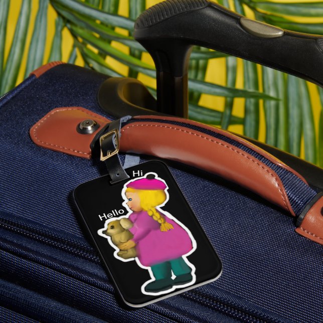 iPhone / iPad case Luggage Tag (Front Insitu 1)
